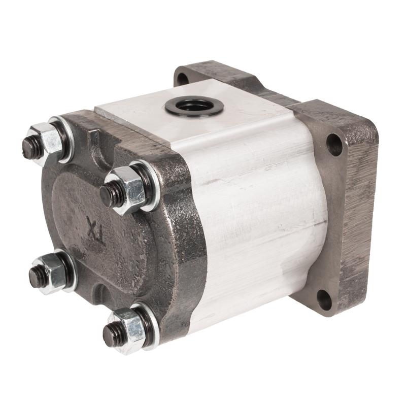 Pompa hydrauliczna Cedrus 130571 – widok z tyłu, króćce