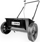CEDRUS SP31516 SIEWNIK ROZSIEWACZ OGRODOWY DO NASION NAWOZÓW NAWOZU SOLI PIASKU 27kg / 60cm