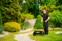 CEDRUS SP31516 SIEWNIK ROZSIEWACZ OGRODOWY DO NASION NAWOZÓW NAWOZU SOLI PIASKU 27kg  / 60cm