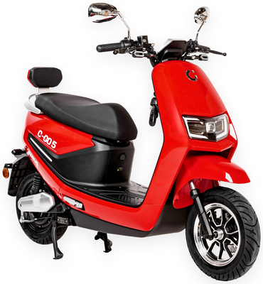 Cedrus Luyuan C-GO-5R-MB5 skuter elektryczny akumulatorowy motorower czerwony