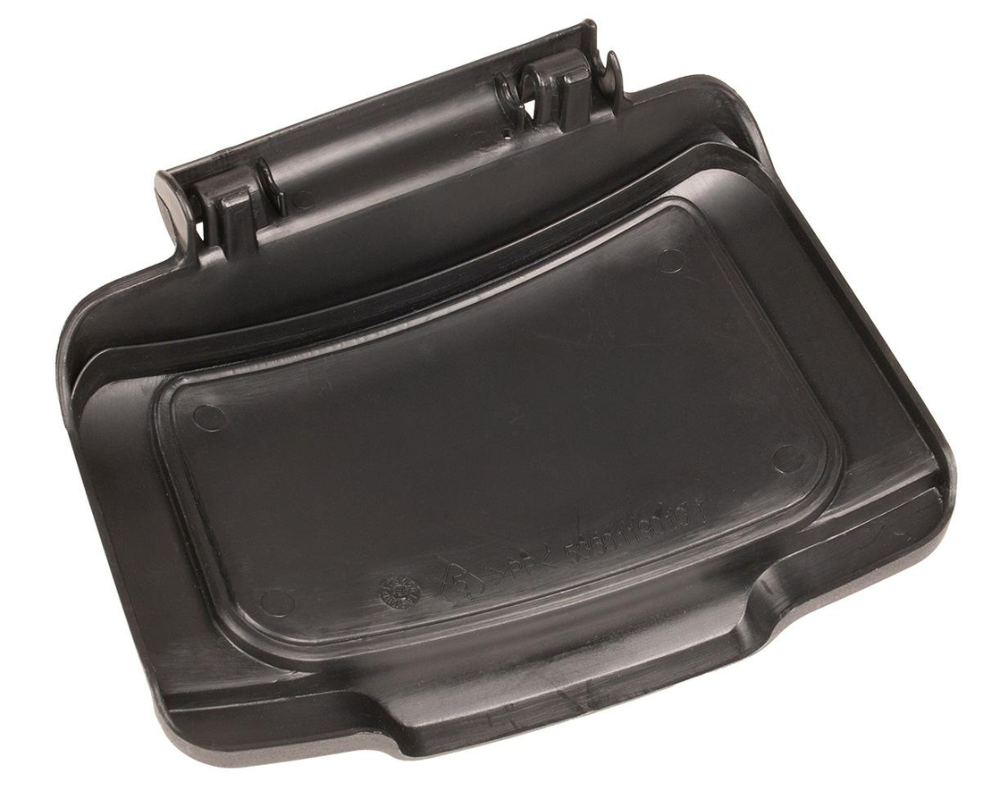 Pokrywa wyrzutu bocznego Weibang WB536SB czerwona - widok boczny