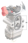 Mitsubishi TLE24 carburetor KK21072BA