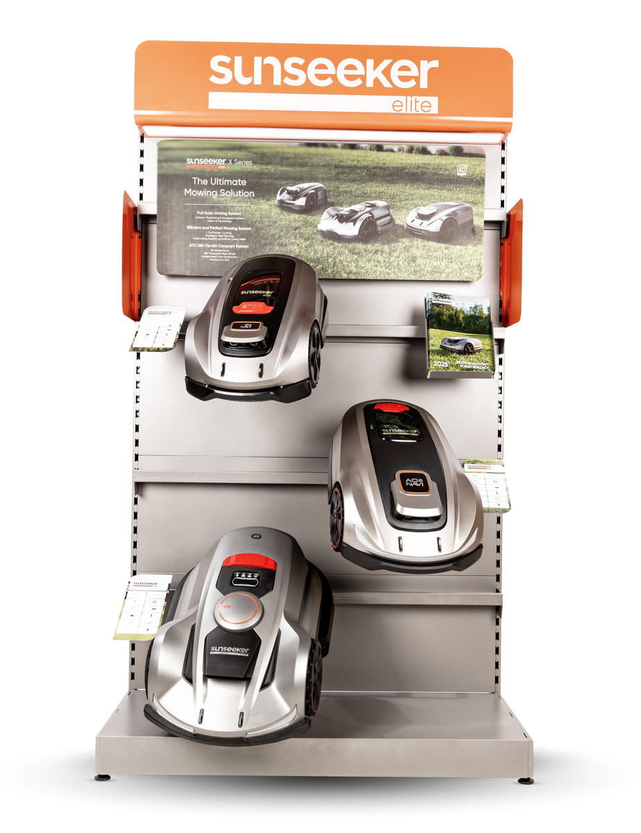 Regał Sunseeker kosiarki automatyczne REKL00309 - widok frontowy