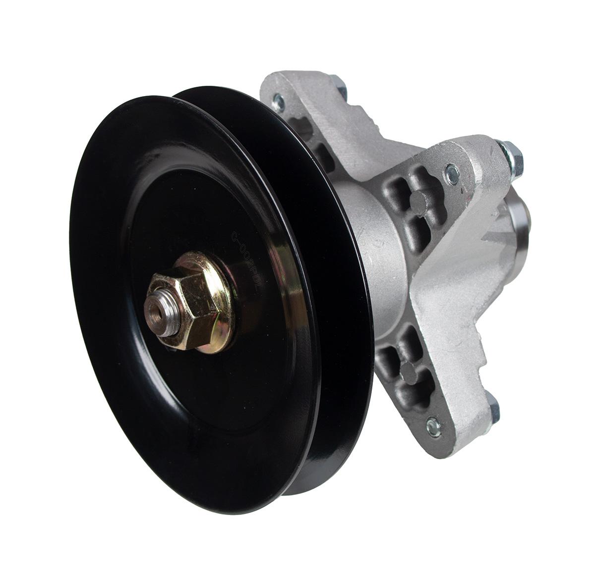 Adapter kosiarki MTD CUB CADET RO20619 widok z kołem pasowym