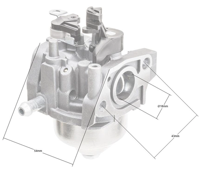 Loncin LC1P70FC carburetor ORIGINAL PART