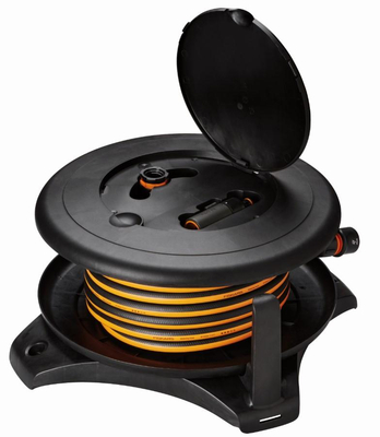 Fiskars Solid M 1057238 bęben z wężem ogrodowym 20 m 1/2" obrotowy 360°