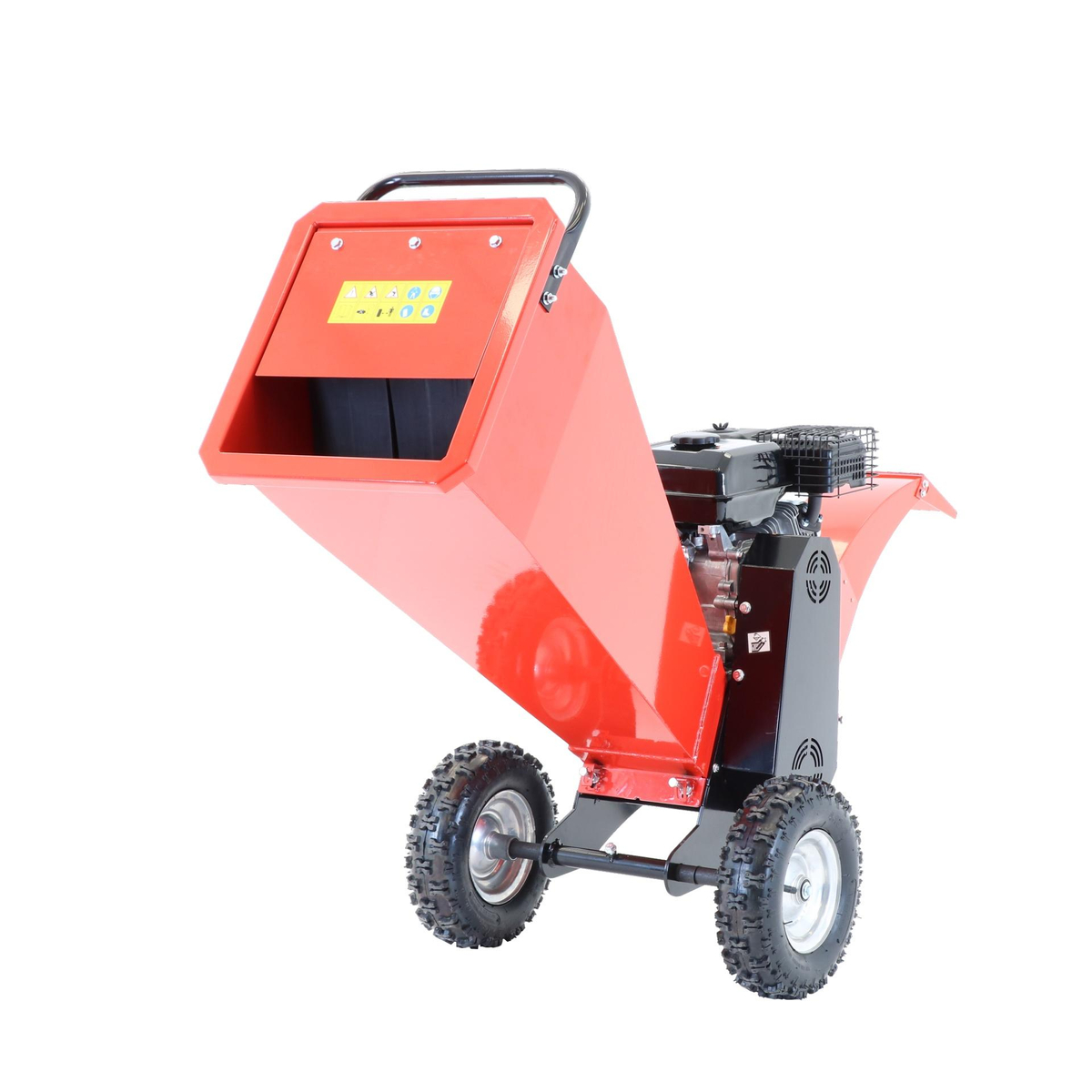 FAWORYT JR 212R rozdrabniacz spalinowy widok zasypu od tyłu