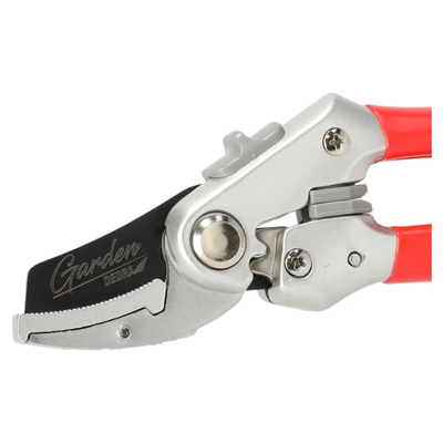 DEDRA 80A010 Anvil-style garden pruning shears, SK5 20 mm dry-branch shears, lock