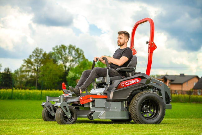 CEDRUS C-TRAC Z132 52 ZERO-TRACK GARDEN TRACTOR ZERO TURN 132cm 27HP LONCIN LC2P82F V-TWIN two cylinder lawn mower - OFFICIAL DISTRIBUTOR - AUTHORIZED DEALER
