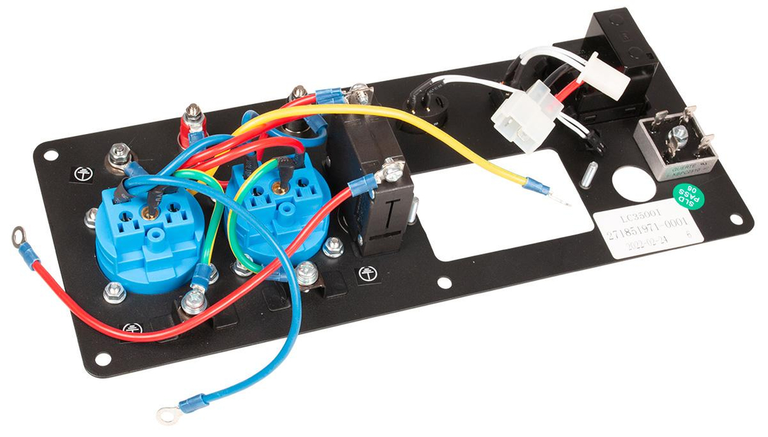 Panel kontrolny Loncin LC3500i 271851971-0001 – widok od strony instalacyjnej