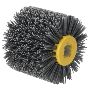 NYLON BRUSH FOR SATIN MACHINE 120X100MM, GR 400 DEDRA