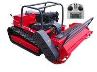 FLAIL MOWER ON TRACKS MASTERCUT JFRC100S REMOTE CONTROLLED