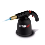 DEDRA 31A010 Lampa lutownicza gazowa piezo, palnik/lutownica gazowa 2,8kW 1200°C 190g