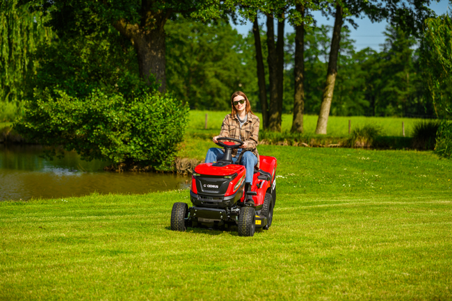CEDRUS C-TRAC 92HC Rear-Dump Self-Propelled Lawn Mower with 92cm HYDROSTAT RECYCLING VELOPMENTS C-TRAC-92HC EWIMAX OFFICIAL DISTRIBUTOR - AUTHORIZED DEALER CEDRUS