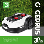 CEDRUS L16 AUTOMATICKÝ ŽACÍ ROBOT 1600m2 C-MOW - OFICIÁLNÍ DISTRIBUTOR - AUTORIZOVANÝ PRODEJCE CEDRUS