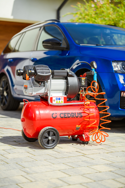 CEDRUS KM50-2T PISTON COMPRESSOR OIL COMPRESSOR 50L - EWIMAX - OFFICIAL DISTRIBUTOR - AUTHORIZED CEDRUS DEALER