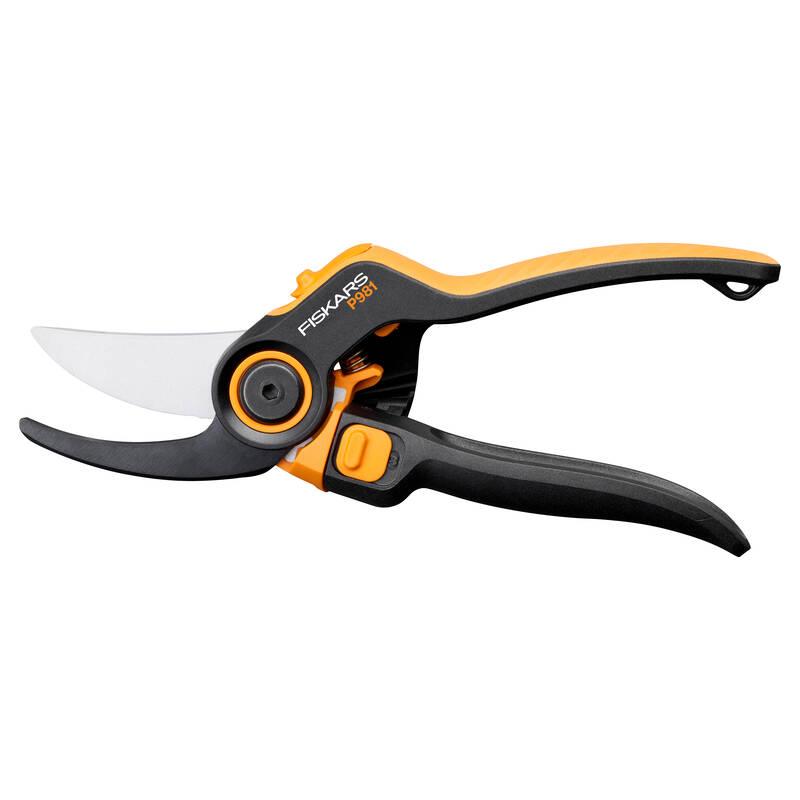 Sekator nożycowy Fiskars X-Series DualAction P981 jednoręczny – widok ogólny