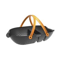 Fiskars Koszyk do zbiorów warzyw i owoców Plus™ 1062831 dwukomorowy durszlak