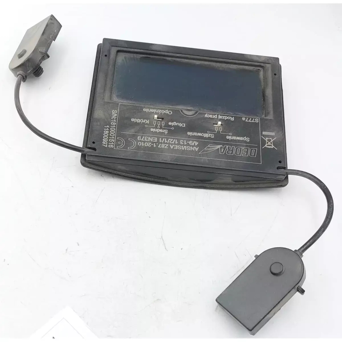 Filtr samościemniający do przyłbicy spawalniczej DEDRA DES003