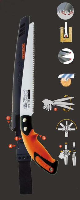 MARUYAMA ZACT UK-2700 HAND SAW FOR LUMBER TREE BRANCHES