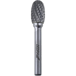 Dedra 07F644 Frez trzpieniowy owalny E12x20mm 6mm do metalu, pilnik węglikowy