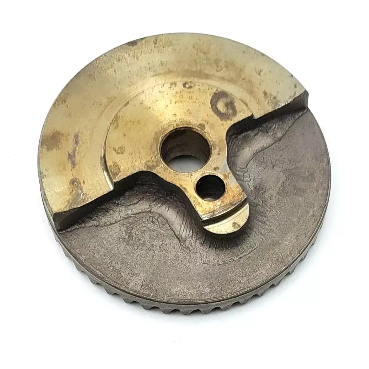 XDED XDED7968.50 excentrický spojovací prvek 10×10×10 mm pohled zespodu