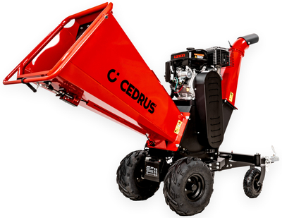 Cedrus RB04 PRO-E Rozdrabniacz Spalinowy Rębak Gałęzi 15 KM 150 mm Elektryczny Start