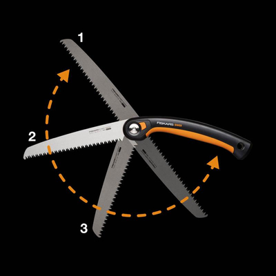 Fiskars Piła składana SW69 1067553 PowerTooth 21 cm 7 TPI do gałęzi