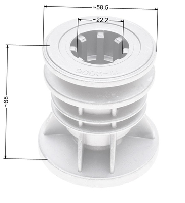 Castel Garden mower adapter PAN504 22.2mm RO50422