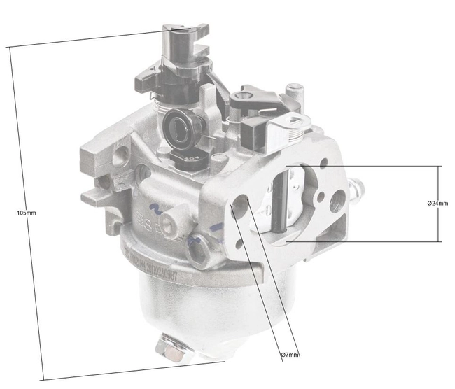 Loncin LC1P65FC carburetor ORIGINAL PART 170021144-0001