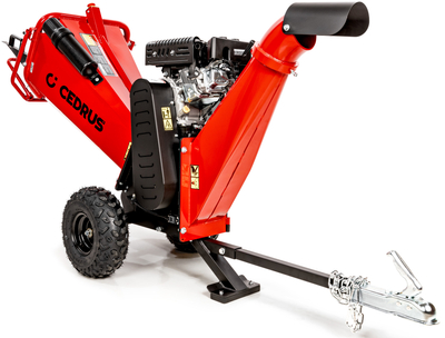 Cedrus RB02 PRO Rozdrabniacz Spalinowy Rębak do Gałęzi 12 cm Loncin 7 KM