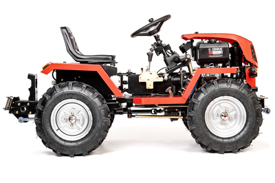 CEDRUS C-TUR 18D 4x4 MINI ZEMĚDĚLSKÝ TRAKTOR SPRINAL MULTI-FUNCTIONAL DIESEL KAMA 195FE 18KM 4x4 - OFICIÁLNÍ DISTRIBUTOR - AUTORIZOVANÝ PRODEJCE CEDRUS