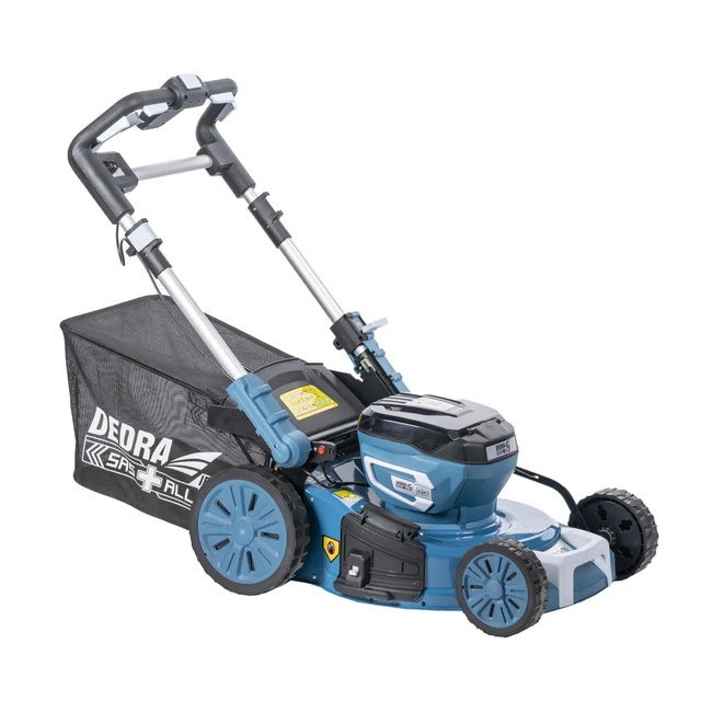 Akumulátorová sekačka. 46cm s pohonem, 2x18V, 2xDED7035, DED7038V