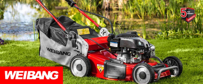 WEIBANG WB537 HCU PETROL LAWN MOWER WITH SIDE DISCHARGE - OFFICIAL DISTRIBUTOR - AUTHORIZED WEIBANG DEALER