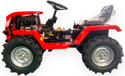 MASTERCUT FARMIX MC1800 TRAKTOR TRAKTOREK MINI ROLNICZY SPALINOWY MASTERCUT FARMIX 1800 DIESEL 18KM 4x4 MC1800