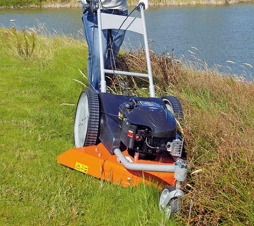 TRIUNFO DORMAK EP53H HONDA LAWN MOWER FOR TALL GRASS OVERGROWTH BUSHES ROTARY MOWER WITH DRIVE