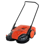 HAAGA 677 ZAMIATARKA ELEKTRYCZNA AKUMULATOROWA RĘCZNA PROWADZONA URZĄDZENIE SPRZĄTAJĄCE Z SYSTEMEM TURBO 77cm PREMIUM  AUTORYZOWANY DEALER HAAGA