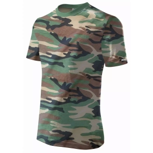 DEDRA BH5TM-M Koszulka męska T-shirt moro M/50, 100% bawełna, odzież robocza outdoor