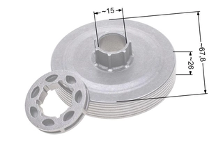 NAC clutch drum with floating sprocket 3/8 SPS01-45 CS45;CS52 market saws NZ266