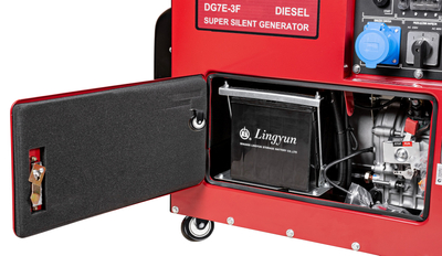 CEDRUS DG7E-3F AGREGAT GENERATOR PRĄDOTWÓRCZY 7.1kW / 12 KM 230/400V AVR WERSJA WYCISZONA SILENT CEDRUS 7.1 kW KD195FC DIESEL