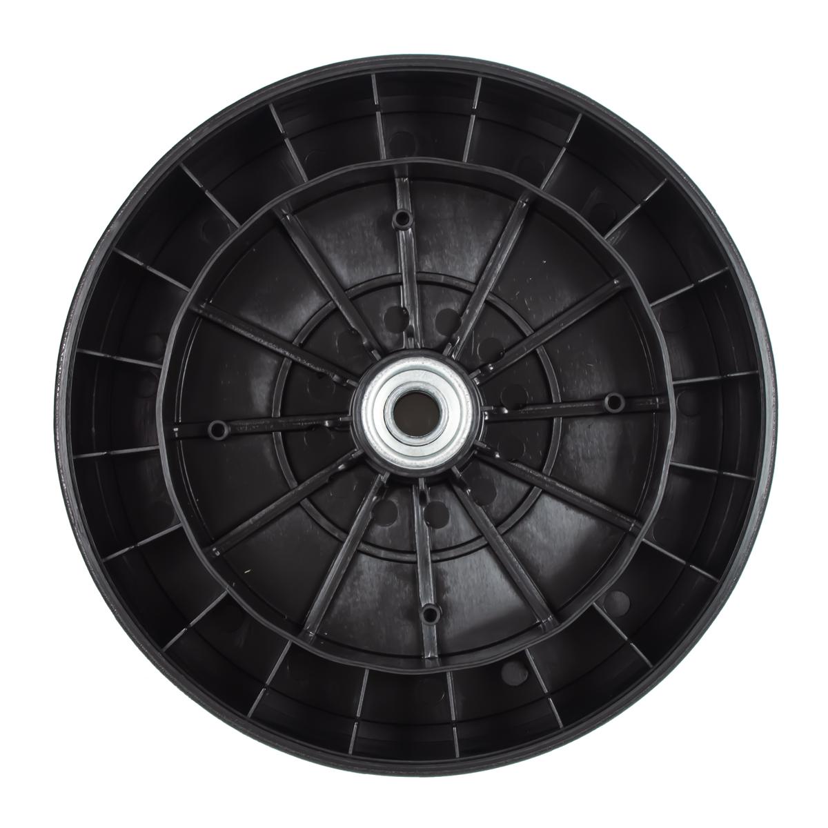 Koło jezdne kosiarki z łożyskiem 520098 widok od strony piasty