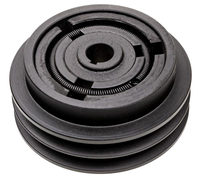 Compactor clutch 2 belts 13 mm, diameter 128 mm