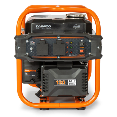 DAEWOO GDA 2500i INVERTOR GENERATOR 2x16A 2 kW POWER - OFFICIAL DISTRIBUTOR - DAEWOO AUTHORIZED DEALER