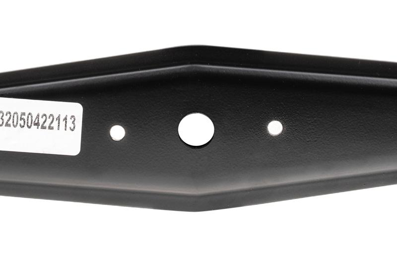 Nóż kosiarki Cedrus S532050422113 — detal mocowania (otwór 20 mm)