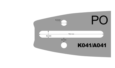 Vodicí tyč 14 3/8 1,3 IBEA A041 PRO91 P036332