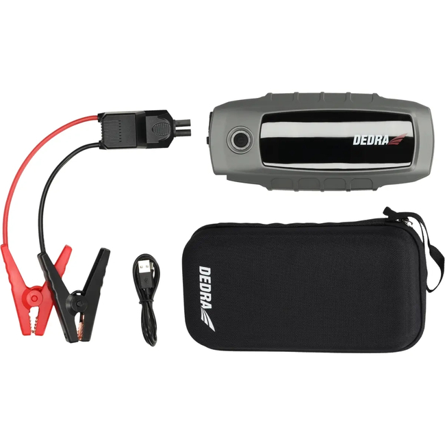 Powerbanka s funkcí startování motoru 16000mAh, LCD displej