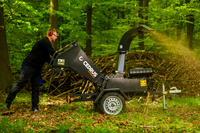 Cedrus R13 Rozdrabniacz Spalinowy Rębak Komunalny 24 KM do gałęzi 13cm z Homologacją Drogową
