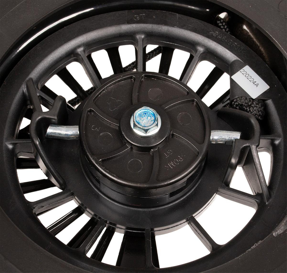 Osłona Loncin LC3500i 160210121-0001 – zbliżenie rozrusznika ręcznego