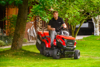 CEDRUS C-TRAC 102HC Rear-Dump Self-Propelled Lawn Mower HYDROSTAT 102cm 2 CYLINDRES C-TRAC-102HC EWIMAX OFFICIAL DISTRIBUTOR - AUTHORIZED DEALER CEDRUS