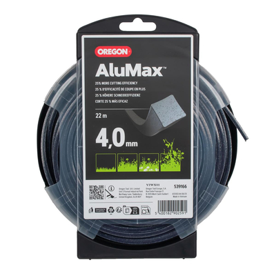 Żyłka tnąca 4.0 mm x 22 m OREGON AluMax/Nylium 539166